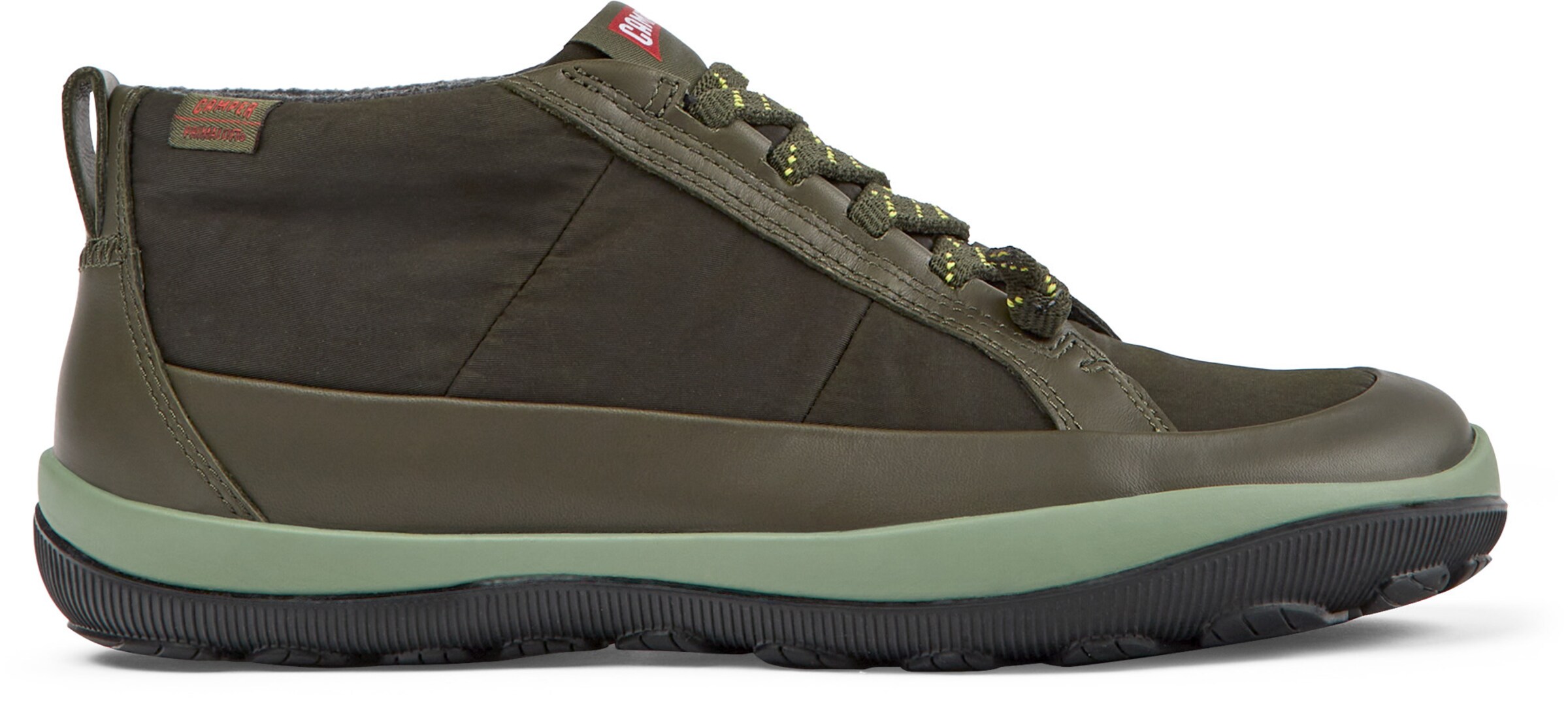 Bottines à lacets 'Peu Pista' CAMPER en vert