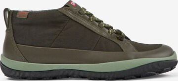 CAMPER Lace-Up Ankle Boots 'Peu Pista' in Green