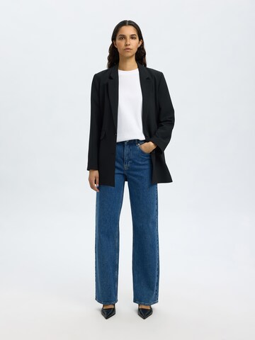 Wide Leg Jean 'SLFBEA-KORI' SELECTED en bleu