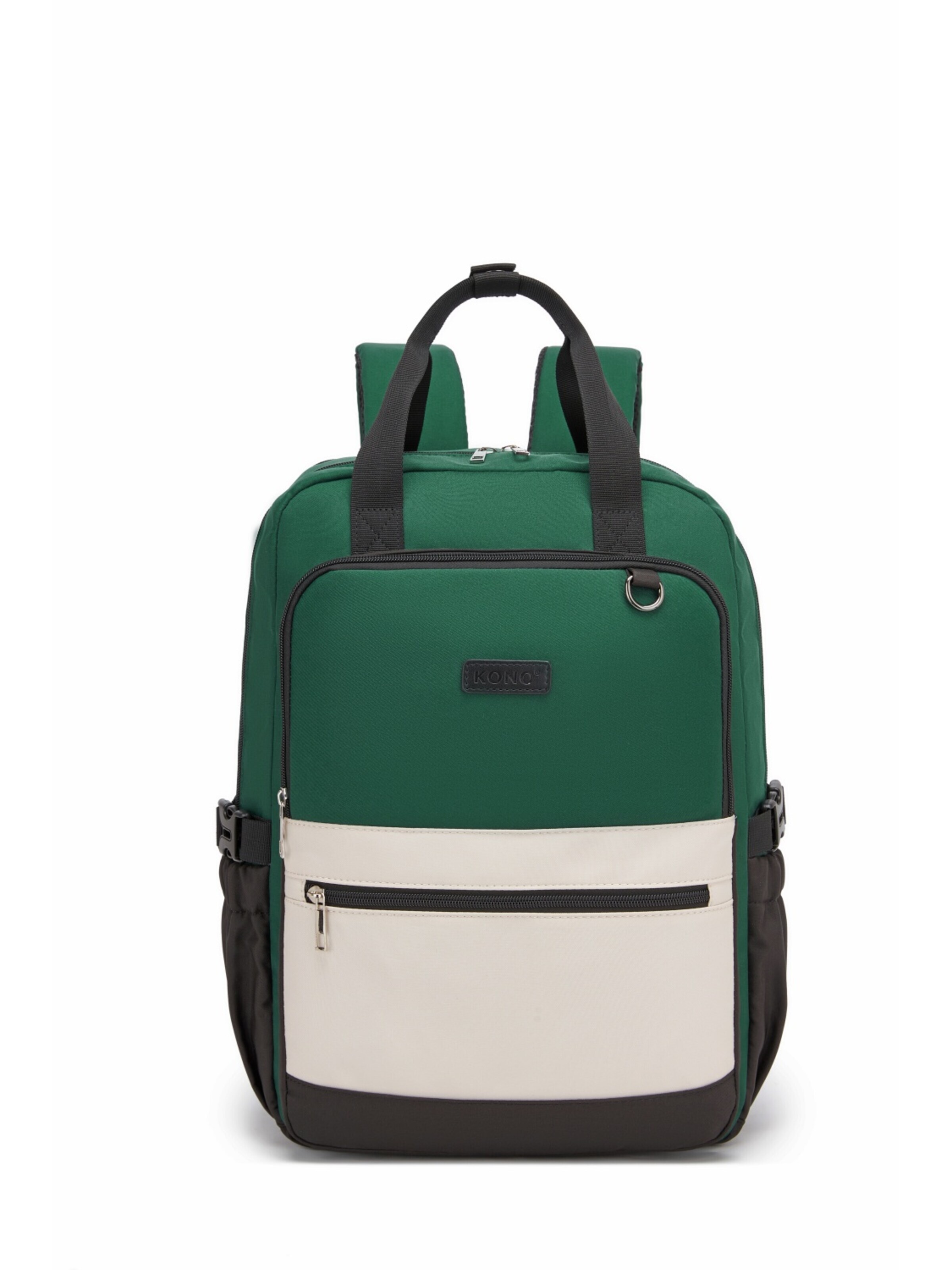 Kono Backpack in Beige: front