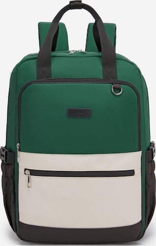Kono Backpack in Beige: front