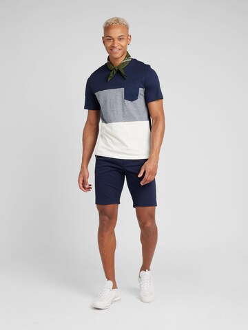 JACK & JONES - Camiseta 'SHANE' en azul