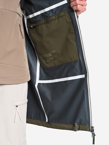 AIGLE Functionele jas 'Rainpack 90' in Groen: voorkant