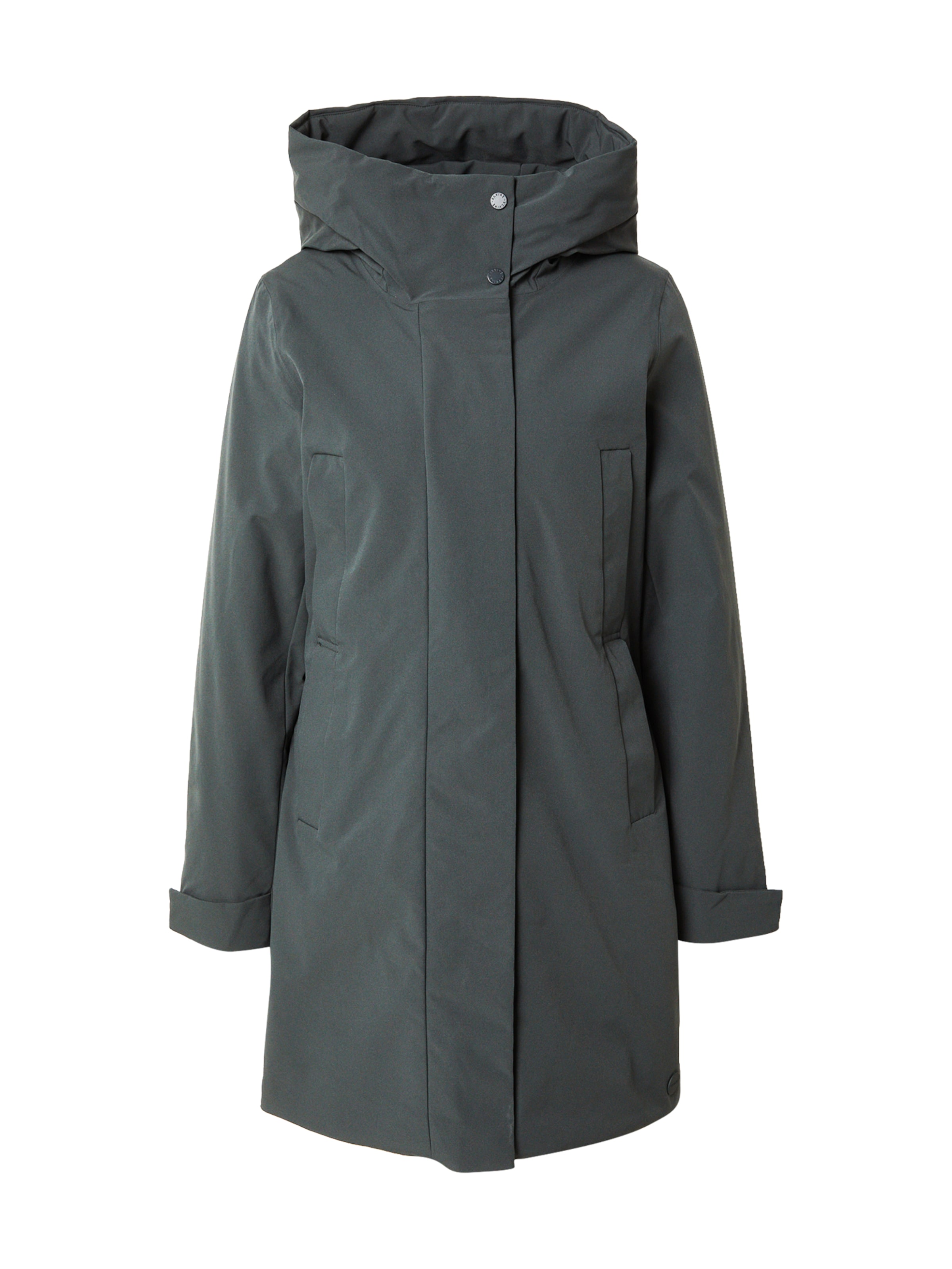 Manteau fonctionnel 'Eline' elvine en vert : devant