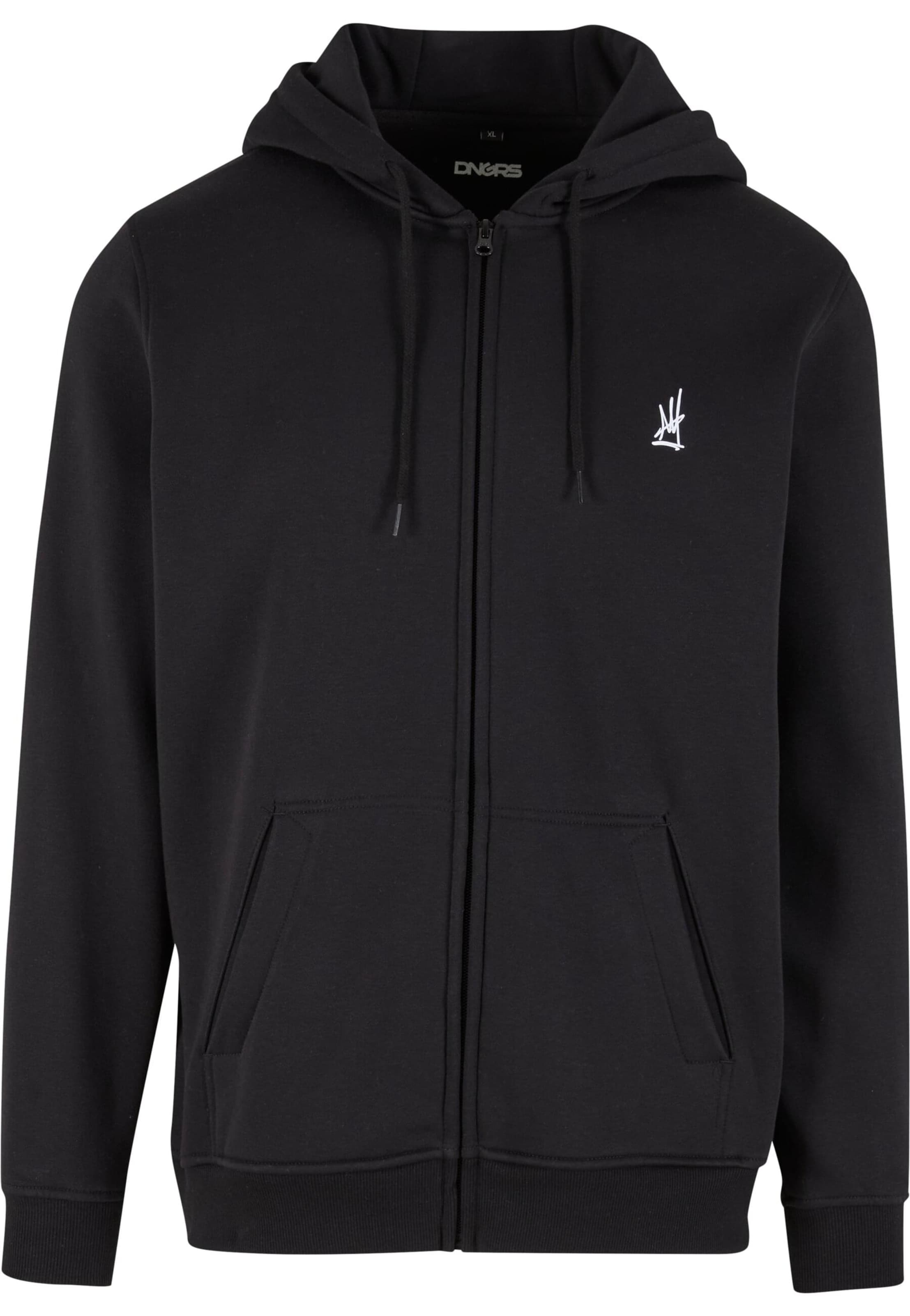 Giacca di felpa di Dangerous DNGRS in nero: frontale