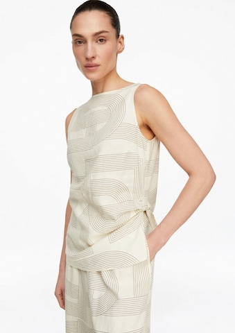 COMMA Bluse in Beige