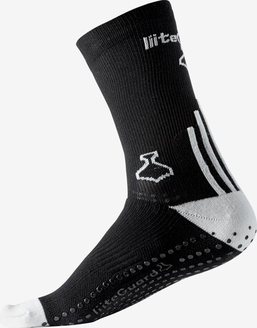 Chaussettes de sport 'Pro-Tech' liiteGuard en noir : devant