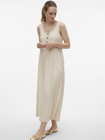 MAMALICIOUS Dress 'Evi Lia' in Beige