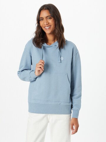 KnowledgeCotton Apparel Sweatshirt 'DAPHNE' i blå: forside