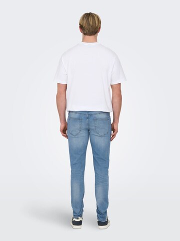Only & Sons Baggy Jeans 'Loom' in Blauw