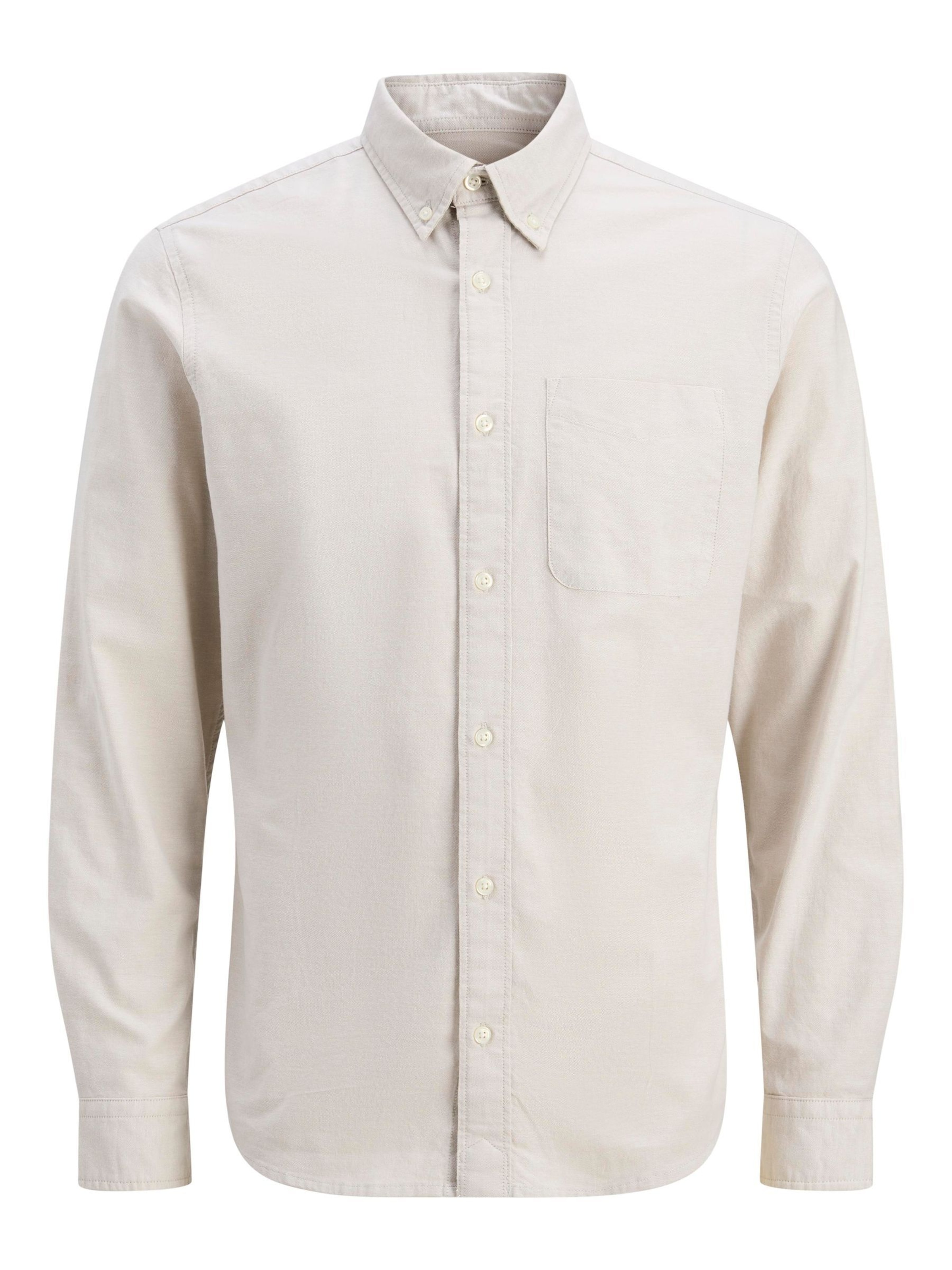 JACK & JONES Hemd in Beige: Vorderseite