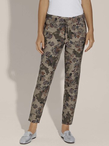 Regular Pantalon MADELEINE en gris : devant