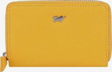 Braun Büffel Wallet 'Joy ' in Yellow: front