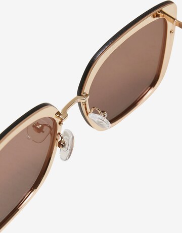 Urban Classics Sunglasses 'December' in Gold