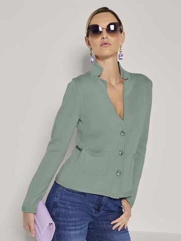Cardigan MADELEINE en vert