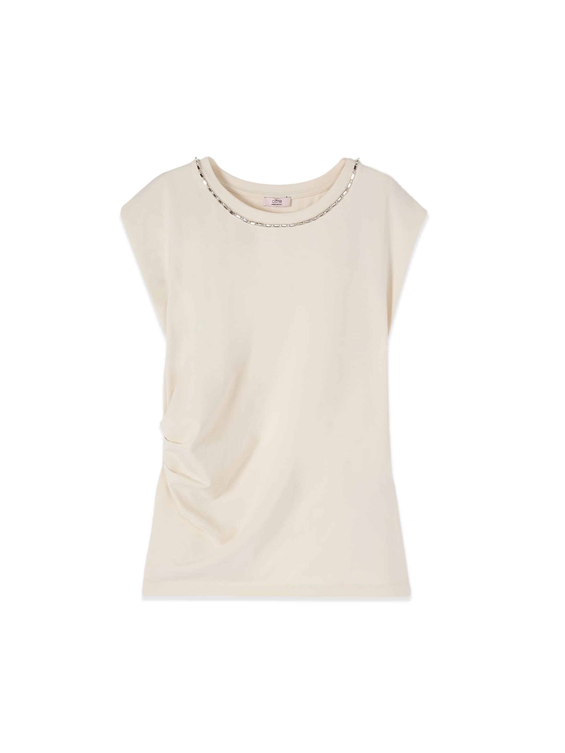 oltre - Camiseta en blanco: frente