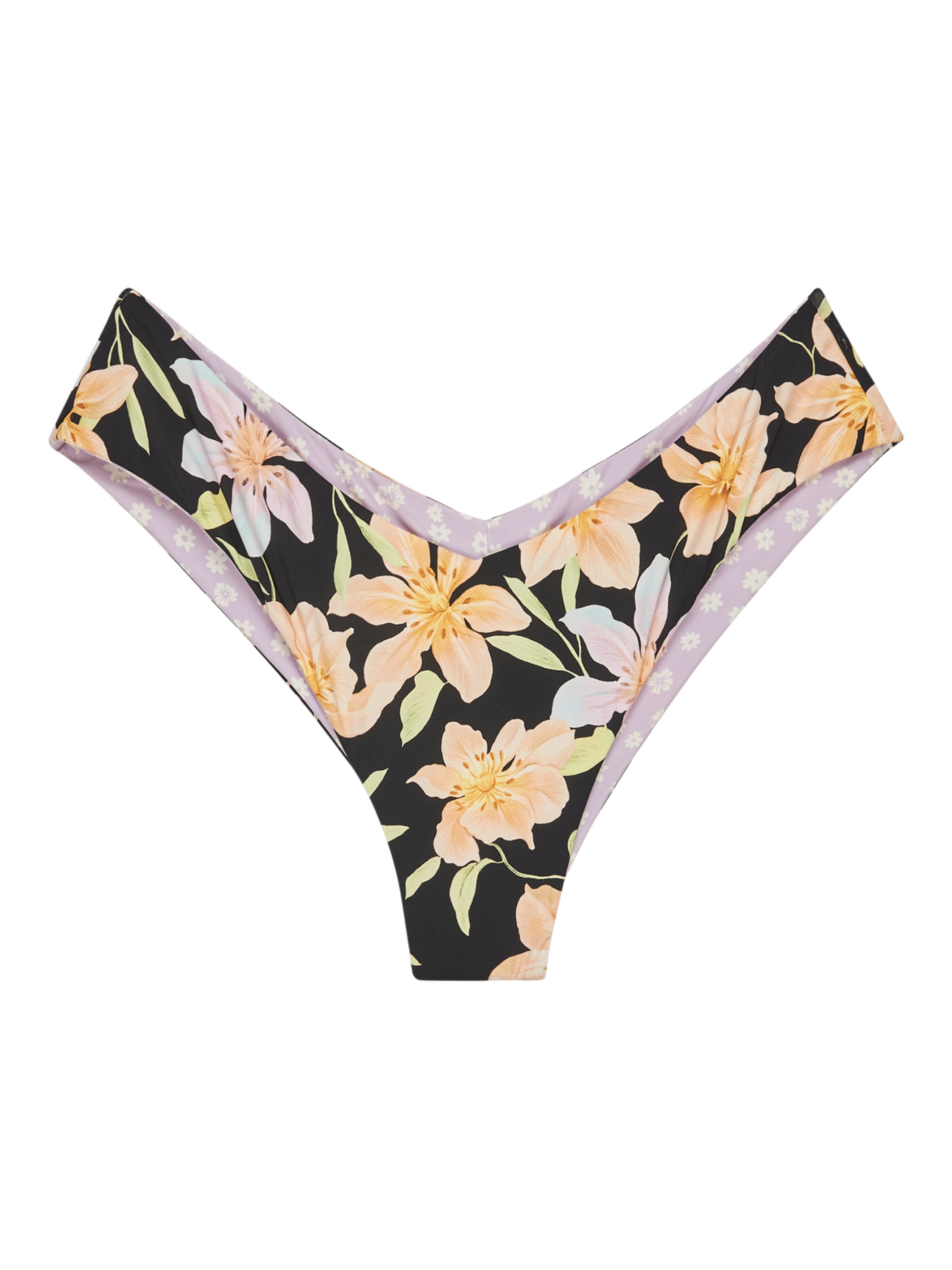 BILLABONG Bikinihose 'Twin Sol Rev Fiji' in Schwarz: Vorderseite