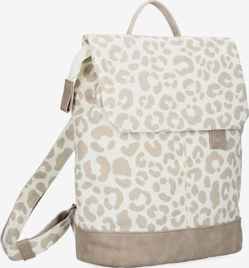 Zaino 'OLLI OR13' di ZWEI in beige: frontale