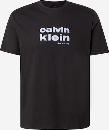Calvin Klein Jeans Футболка '30S' в Черный: спереди