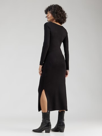 s.Oliver BLACK LABEL Knitted dress in Black