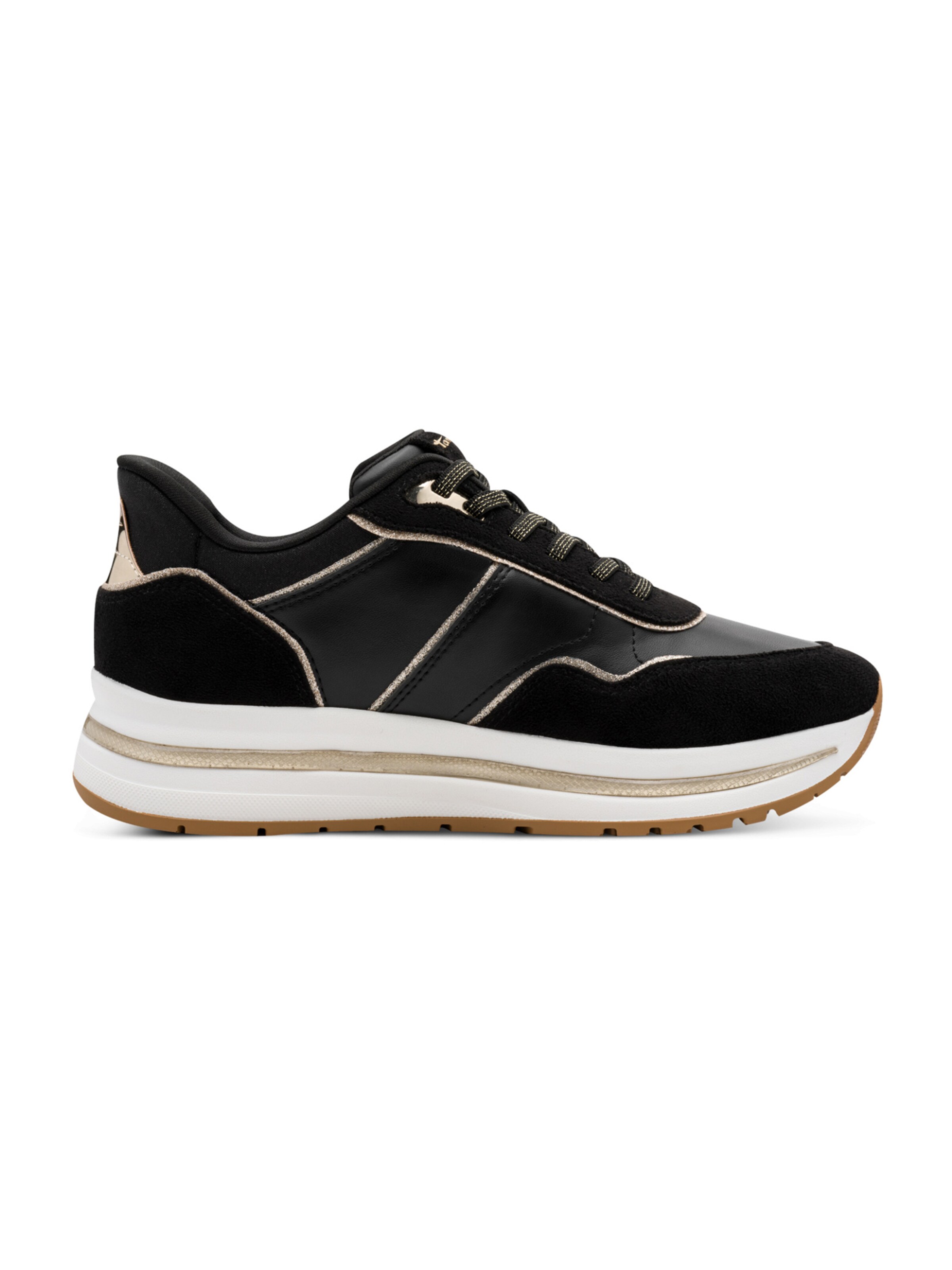 Tamaris Platform trainers in Black