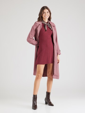 Rochie tricotat de la HOLLISTER pe roșu
