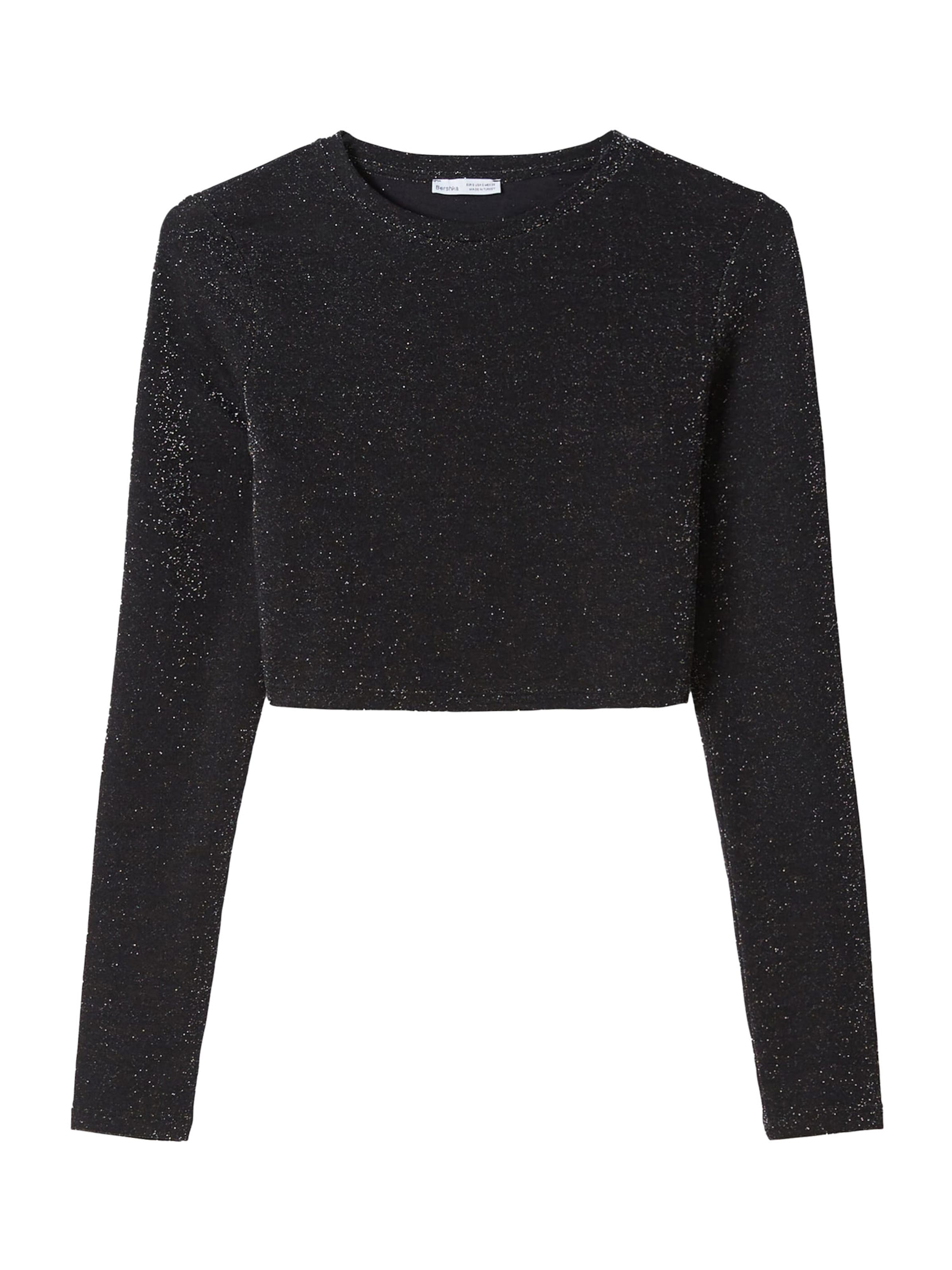 Bershka Shirts i sort: forside