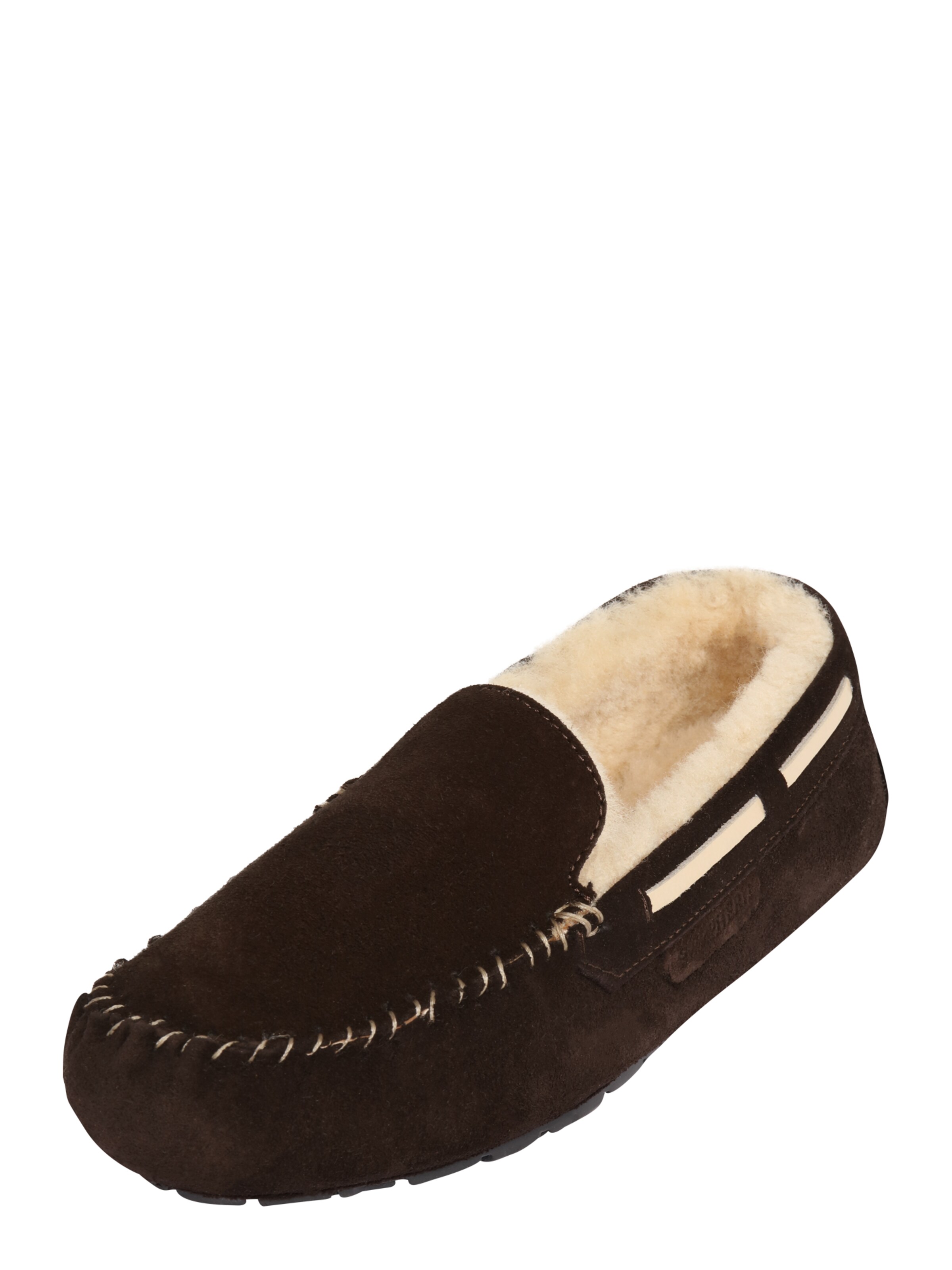 Pantoufle 'Steffo' SHEPHERD en marron : devant