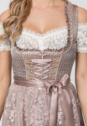 STOCKERPOINT Dirndl 'Nia' in Beige