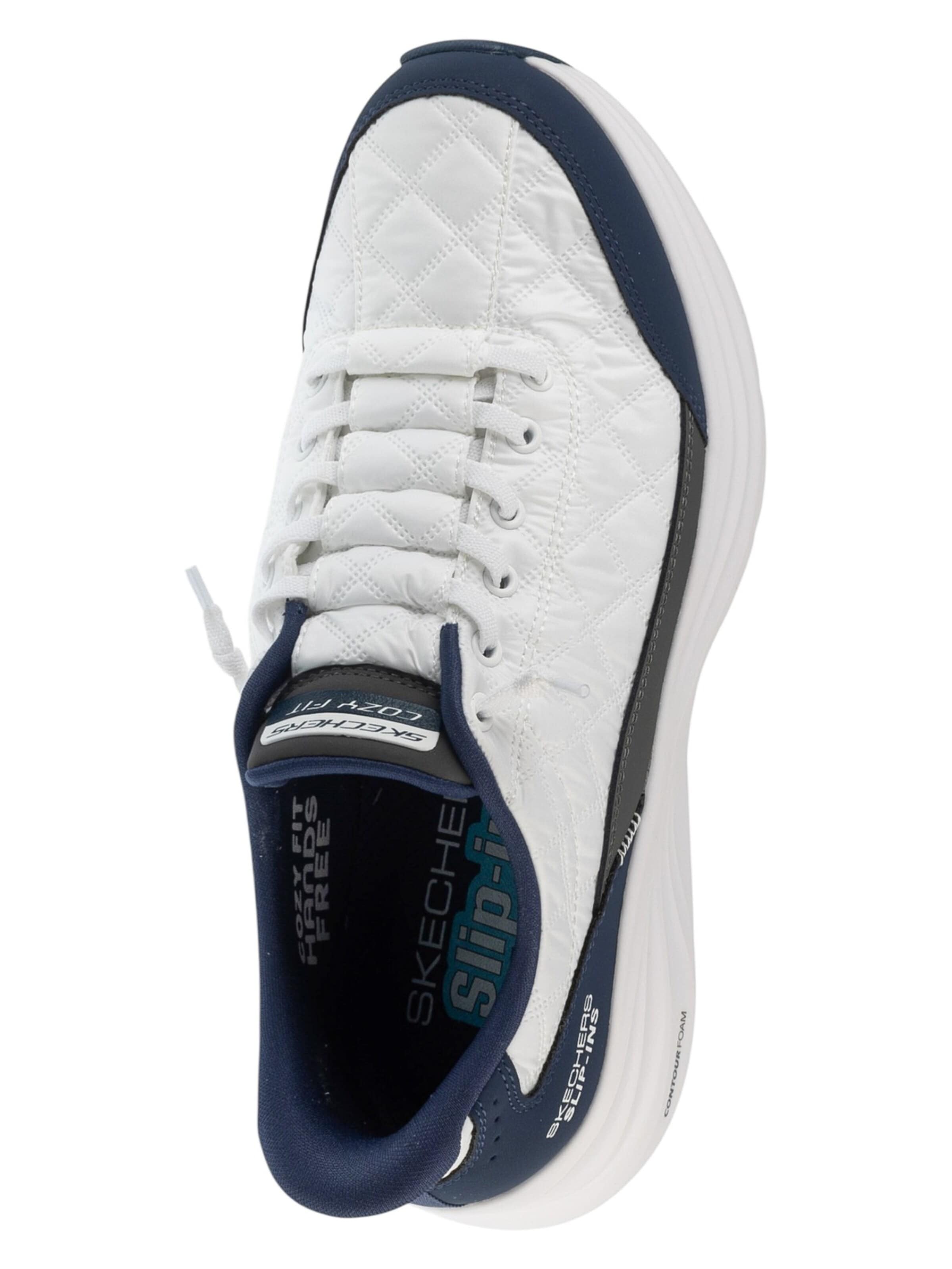 Baskets basses SKECHERS en blanc