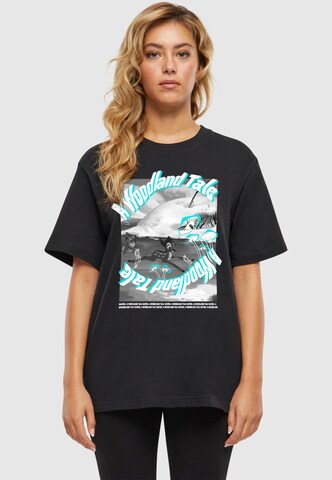 Merchcode - Camiseta en negro: frente