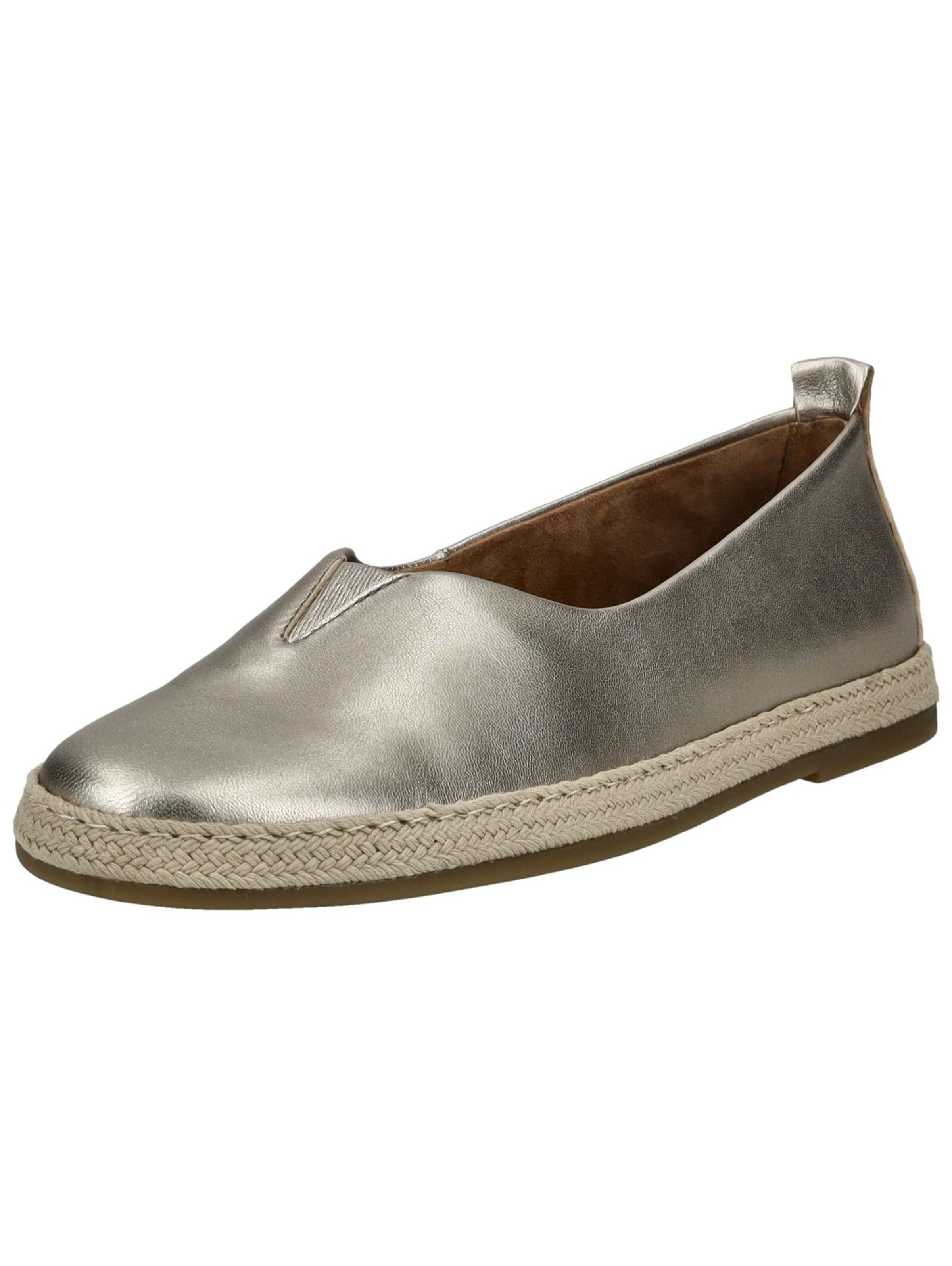 Espadrilles GABOR en or : devant