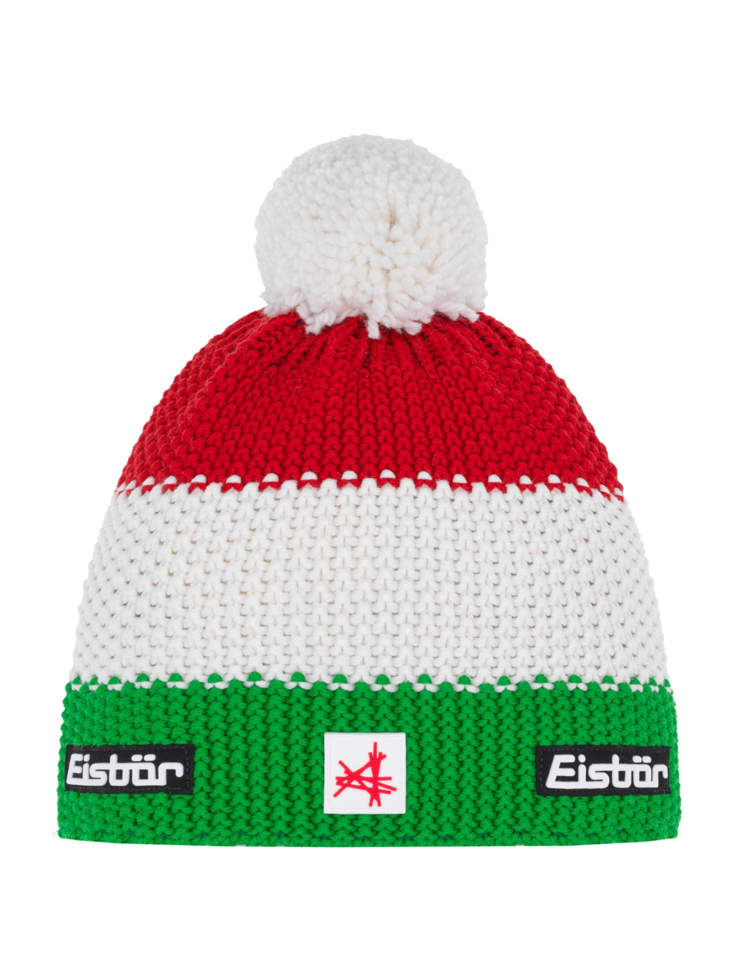 Eisbär Beanie 'Eisbar Star Pompon MÜ SKA' in Green: front