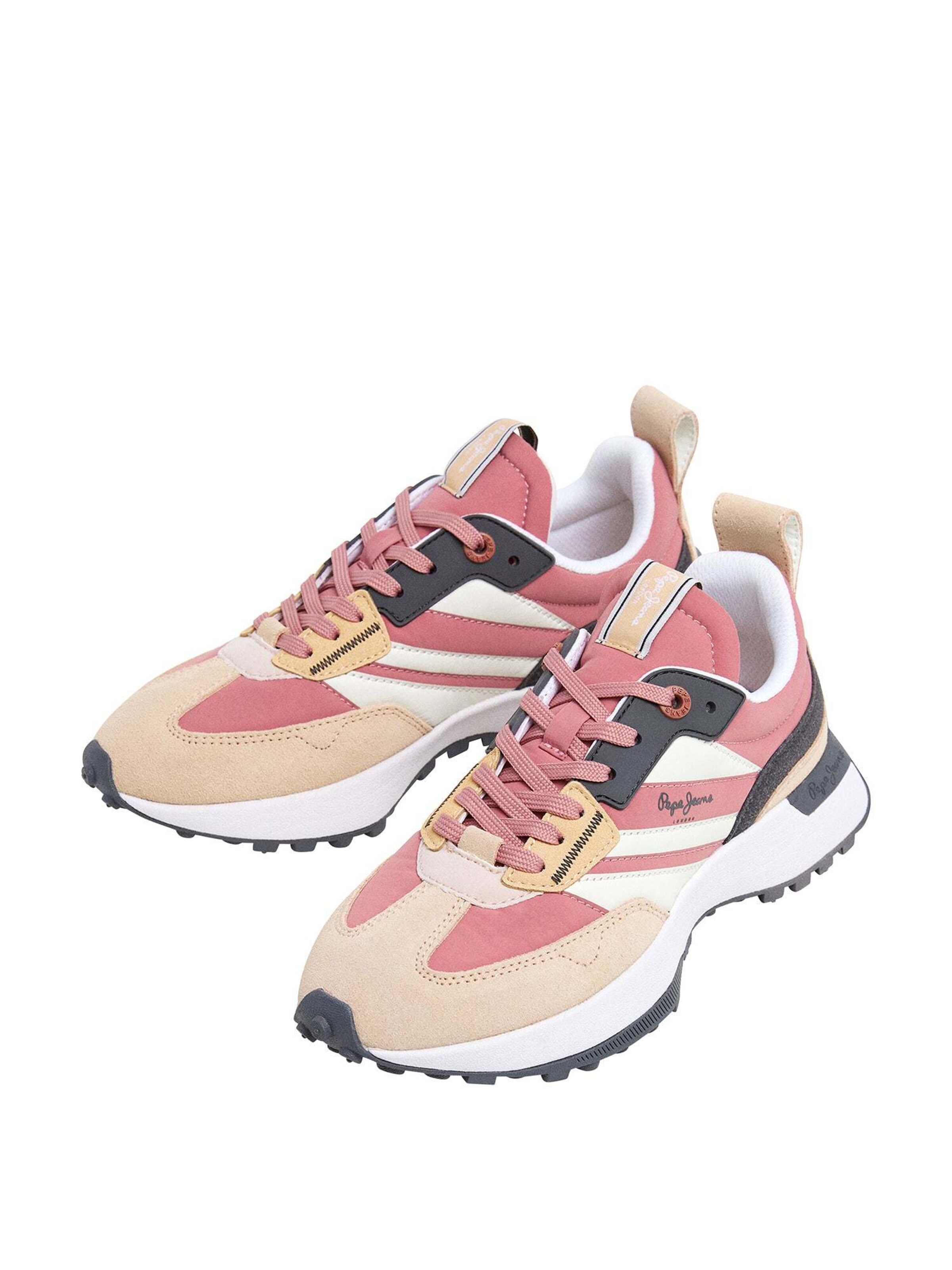 Sneaker bassa 'Lucky Mains' di Pepe Jeans in arancione