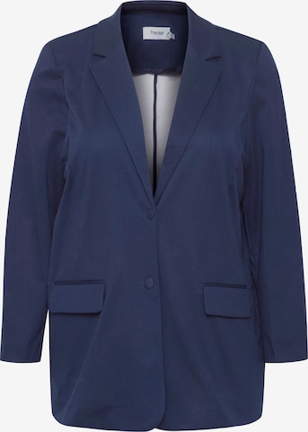 Blazer 'Blenda' Fransa Curve en bleu : devant