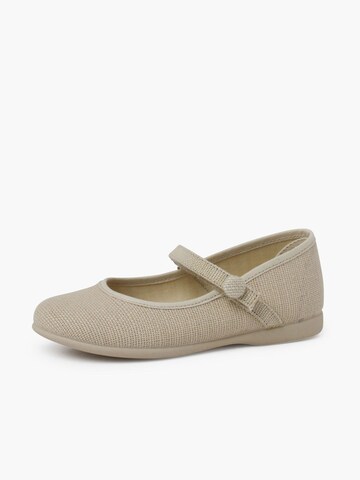 Pisamonas - Bailarina en beige: frente