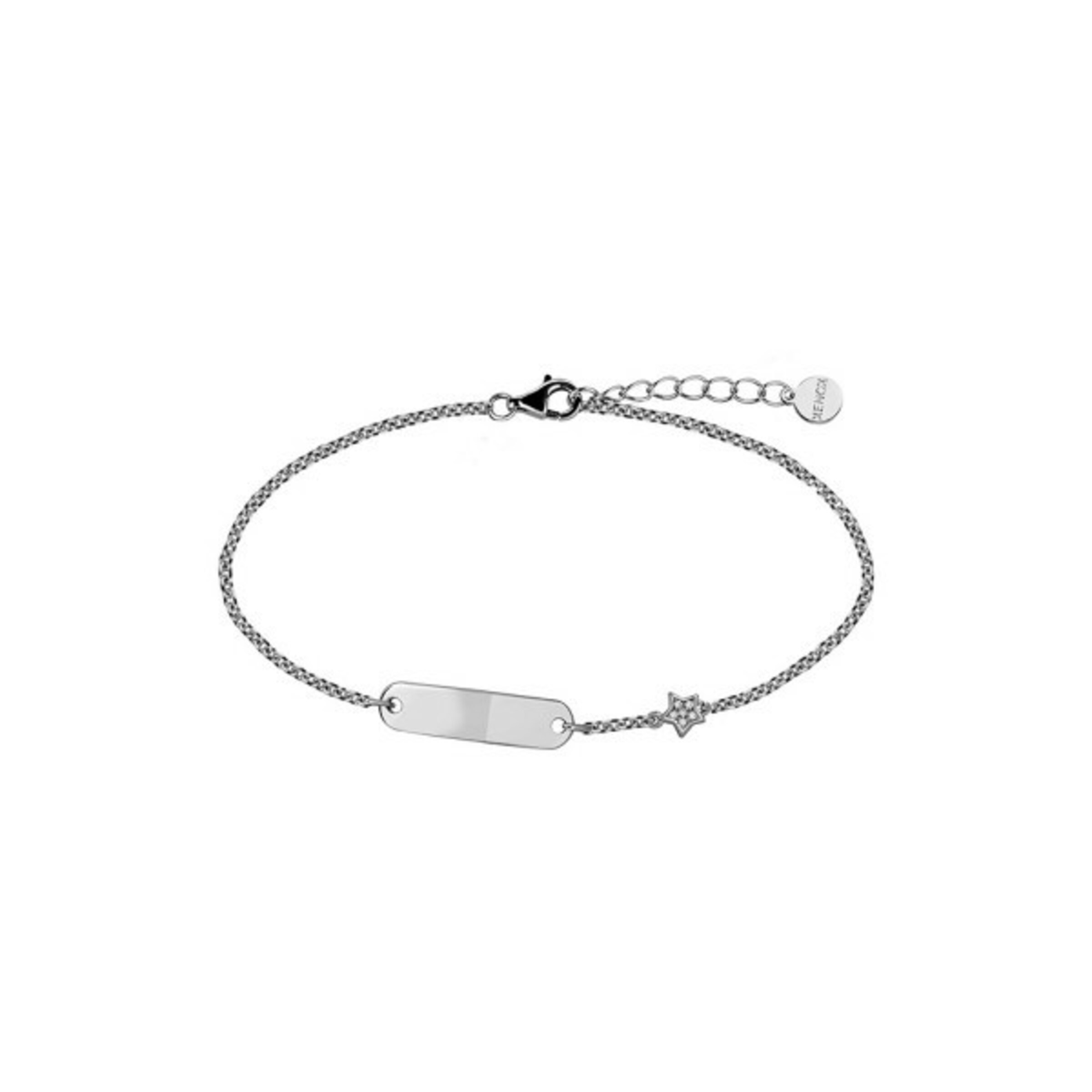 XENOX Armband in Silber: Vorderseite