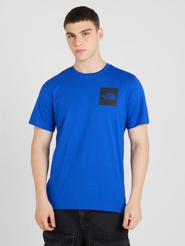 Maglietta di THE NORTH FACE in blu: frontale