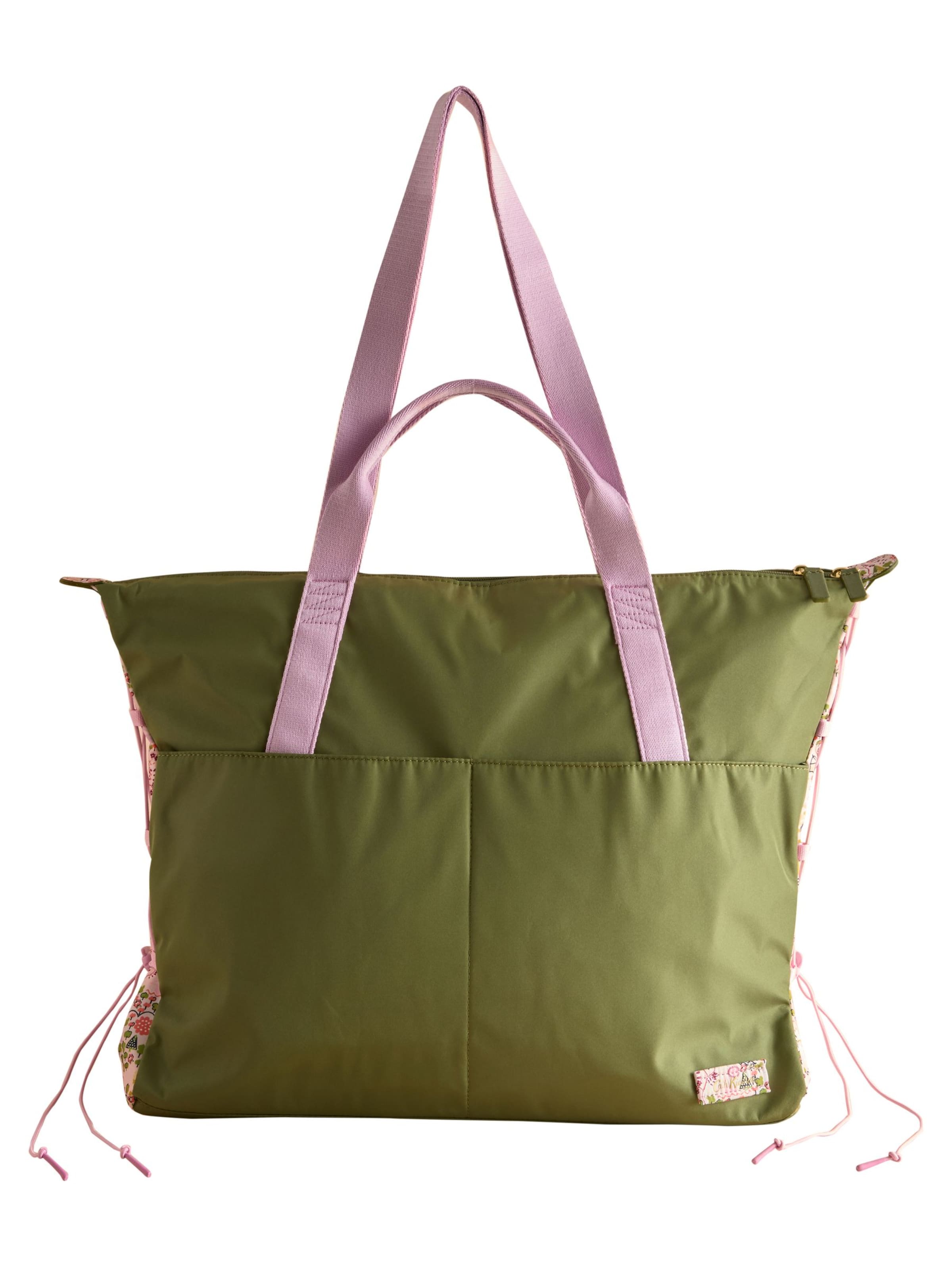 Cath Kidston Viikonloppulaukku värissä vihreä: etupuoli