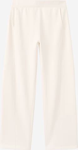 MANGOWide Leg/ Široke nogavice Hlače 'KORA' - žuta boja: prednji dio