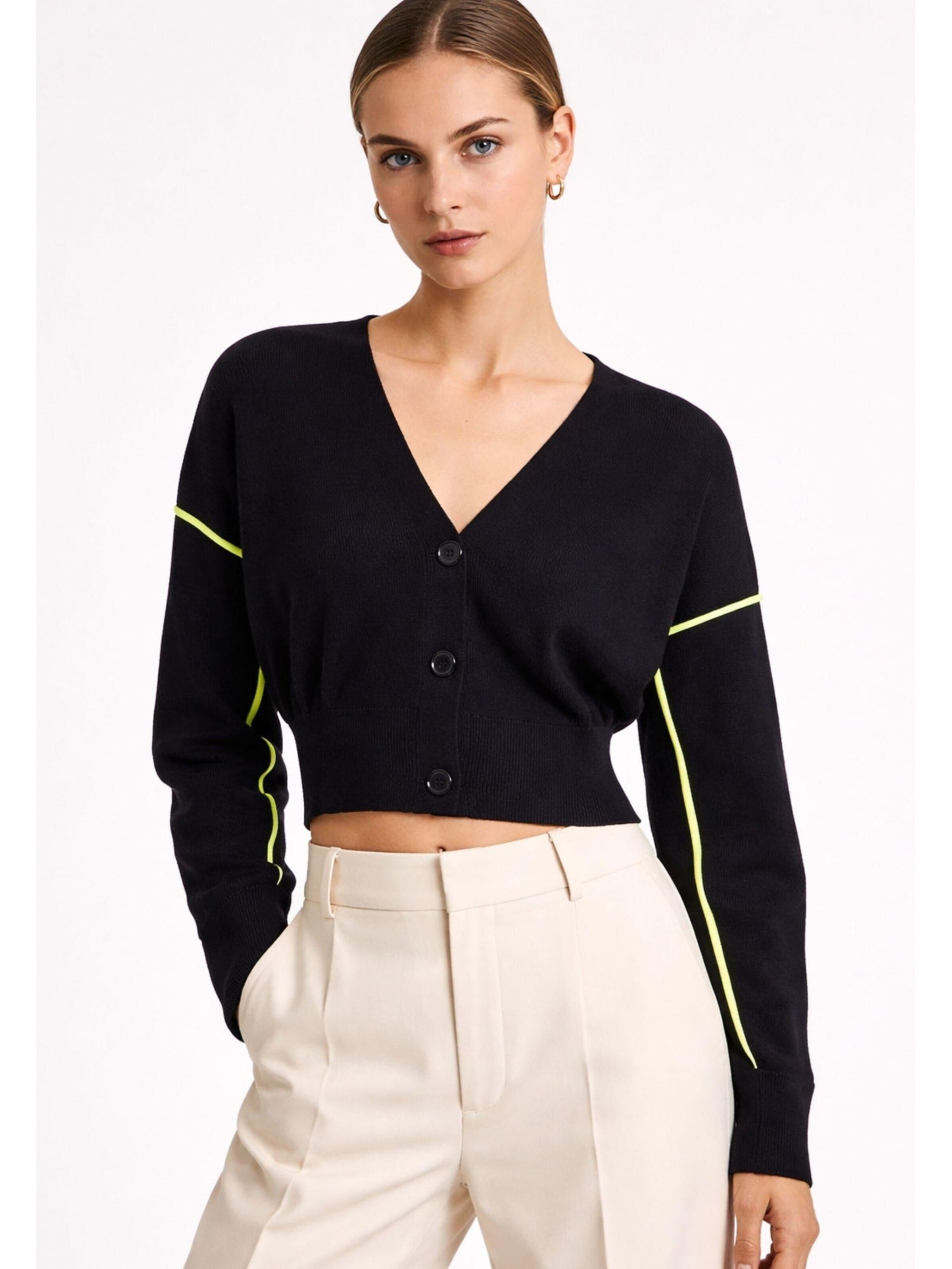 Cardigan Essentiel Antwerp en noir