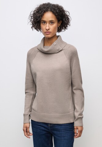 STREET ONE Sweater in Beige: front