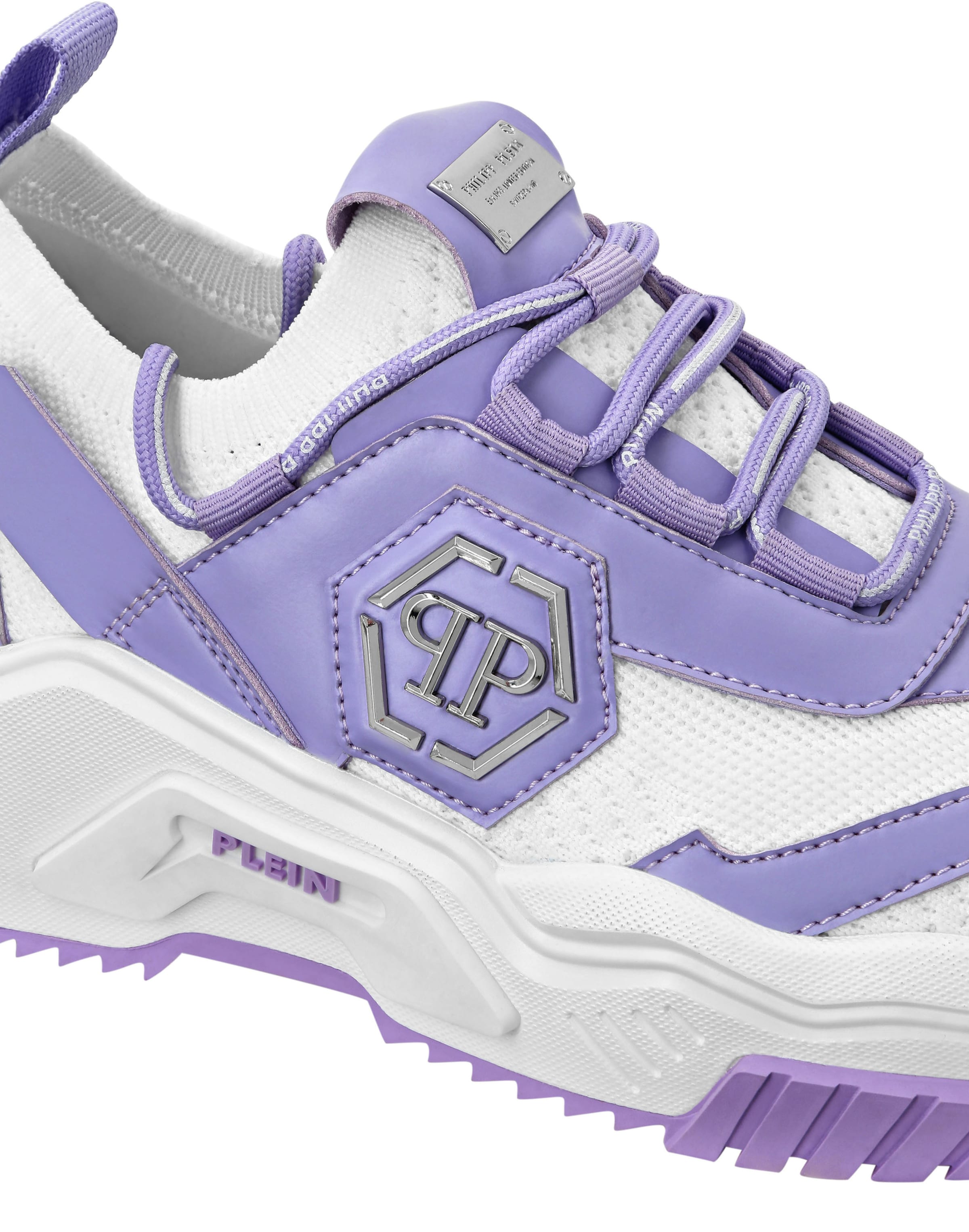 Philipp Plein Sneakers laag 'Predator' in Wit