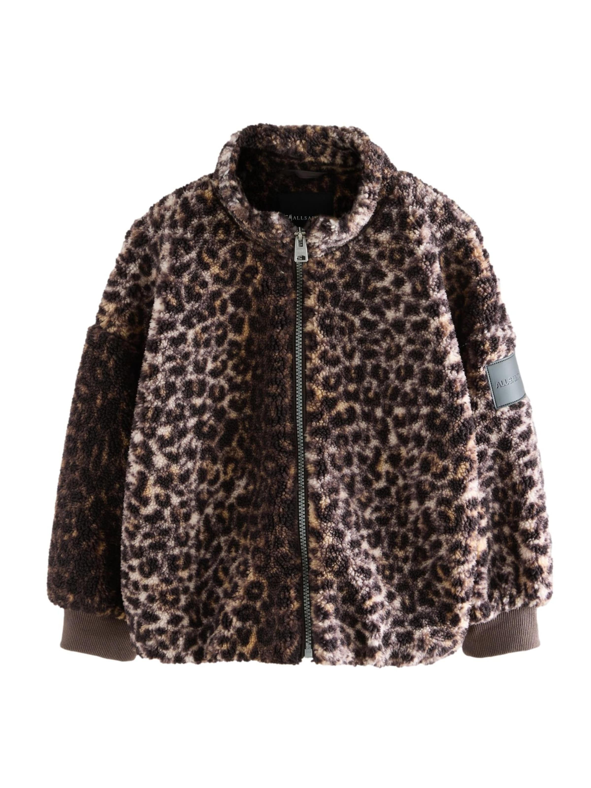 smALLSAINTS Поларено яке в кафяво: отпред