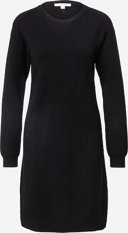 comma casual identity Knitted dress in Black: front