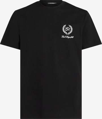 Karl Lagerfeld Paita 'Hotel' värissä musta: etupuoli