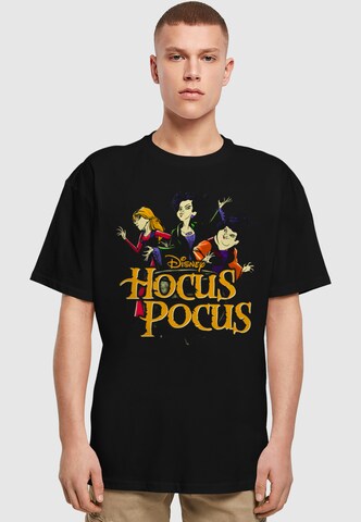 Maglietta 'Disney Hocus Pocus - Strike A Pose' di ABSOLUTE CULT in nero: frontale
