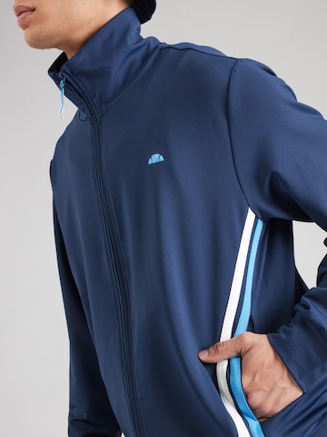 ELLESSE Кофта на молнии в Синий