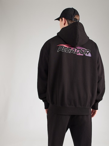 Pegador Sweatjacka 'Clayton' i svart