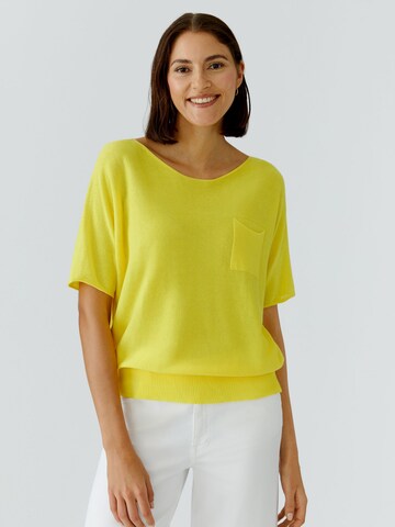 OUI Pullover in Gelb: Vorderseite
